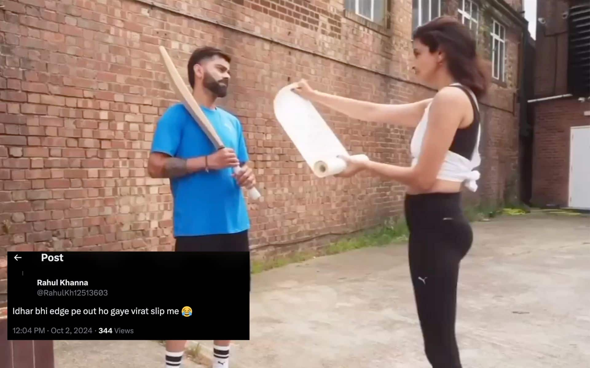 'Idhar Bhi Edge Pe Out Ho Gaye': Netizens Roast Virat Kohli After Poor Technique Vs Anushka